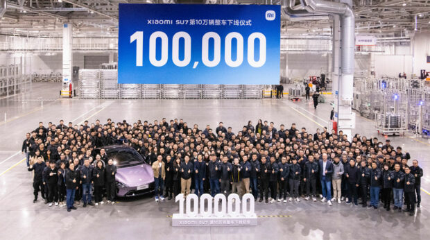 La voiture électrique de Xiaomi cartonne, déjà 100 000 exemplaires produits