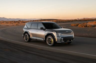 Kia dévoile l’EV9 GT, une version sportive de son grand SUV électrique