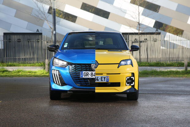 Peugeot e-208 vs Renault 5 électrique : consommation, autonomie, recharge, voici toutes nos mesures !