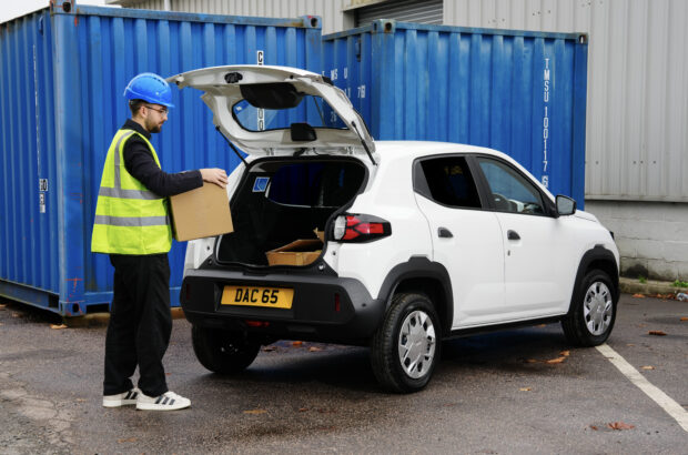 La nouvelle Dacia Spring déclinée en version utilitaire