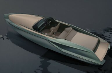 Frauscher Fantom 850, le bateau électrique à moteur de Porsche Macan