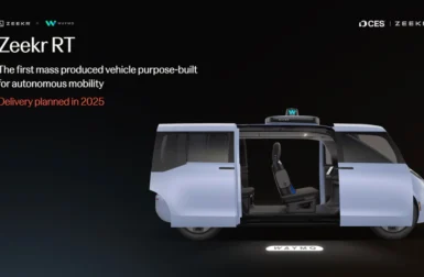 CES 2025 – Zeekr livrera bien son monospace électrique autonome à Waymo