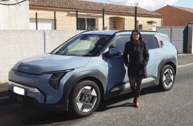 Aurore a troqué sa voiture hybride pour un Kia EV3 électrique : « un bond dans le futur »