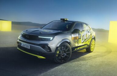 L’Opel Mokka devient une voiture de rallye électrique