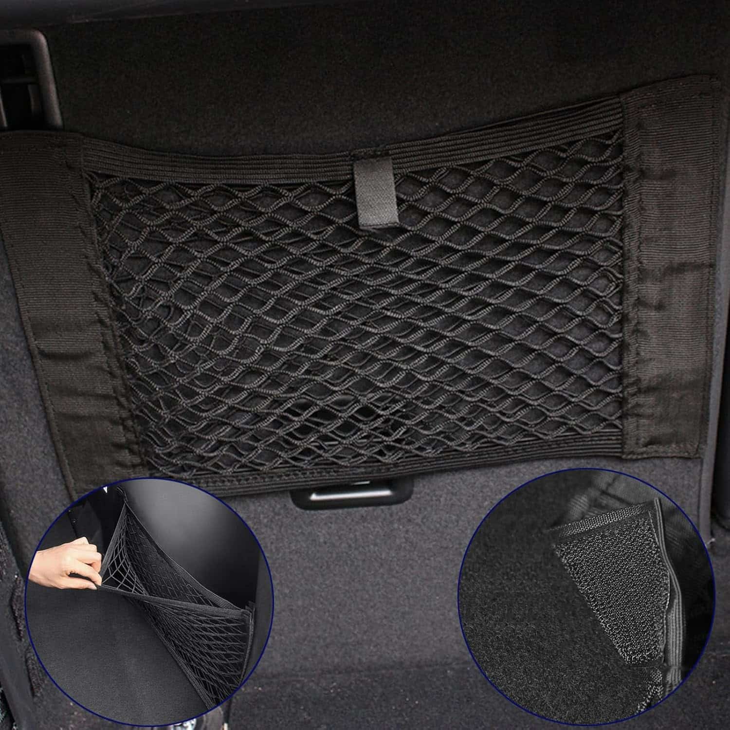 Blocs Organisateurs Pour Coffre De Voiture - Lot De 3 Avec Fixation Velcro, Ajustables Et Faciles à Poser - 4