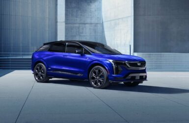 Cadillac Optiq-V : une version sportive pour le SUV électrique américain