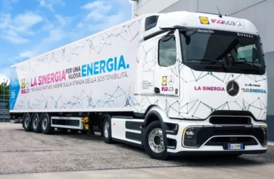 Lidl adopte des camions électriques Mercedes