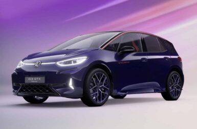Avec cette édition spéciale de l’ID3 GTX, Volkswagen fait un clin d’œil à la Golf des années 1990