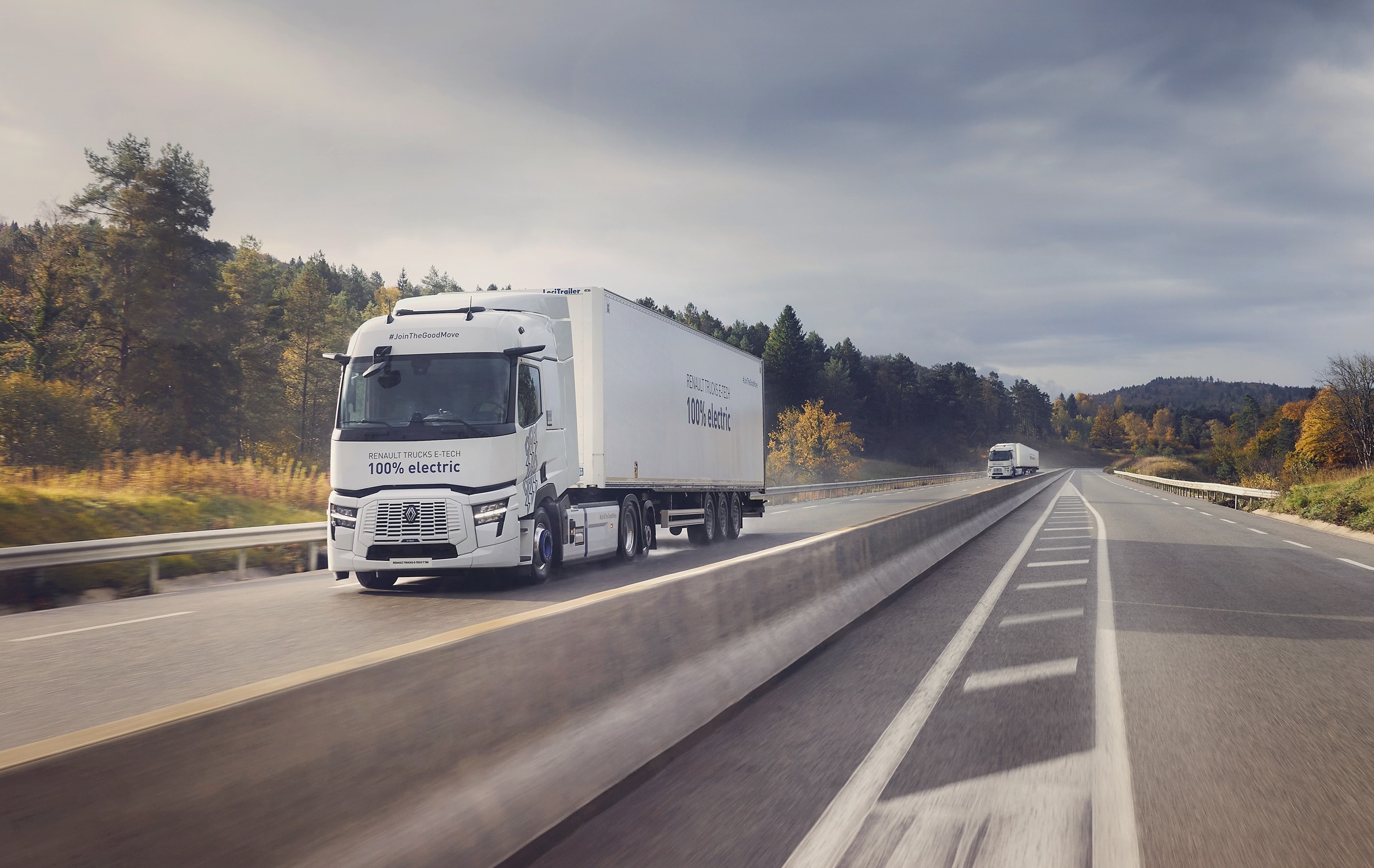 Renault Trucks lance un camion électrique à grosse autonomie