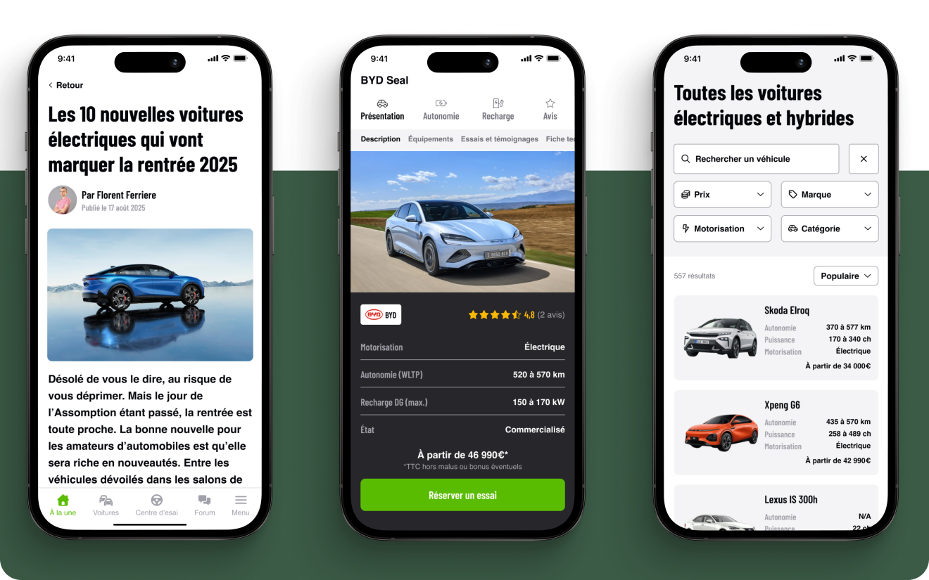 Automobile Propre lance sa toute première application mobile