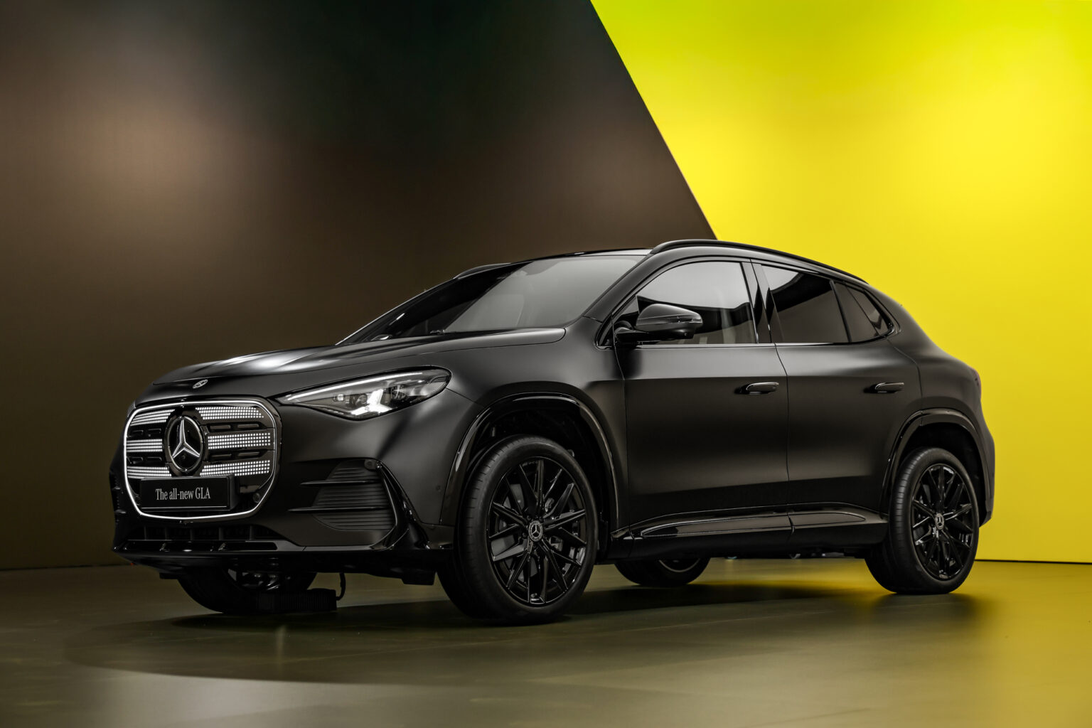Mercedes GLA électrique Night Edition