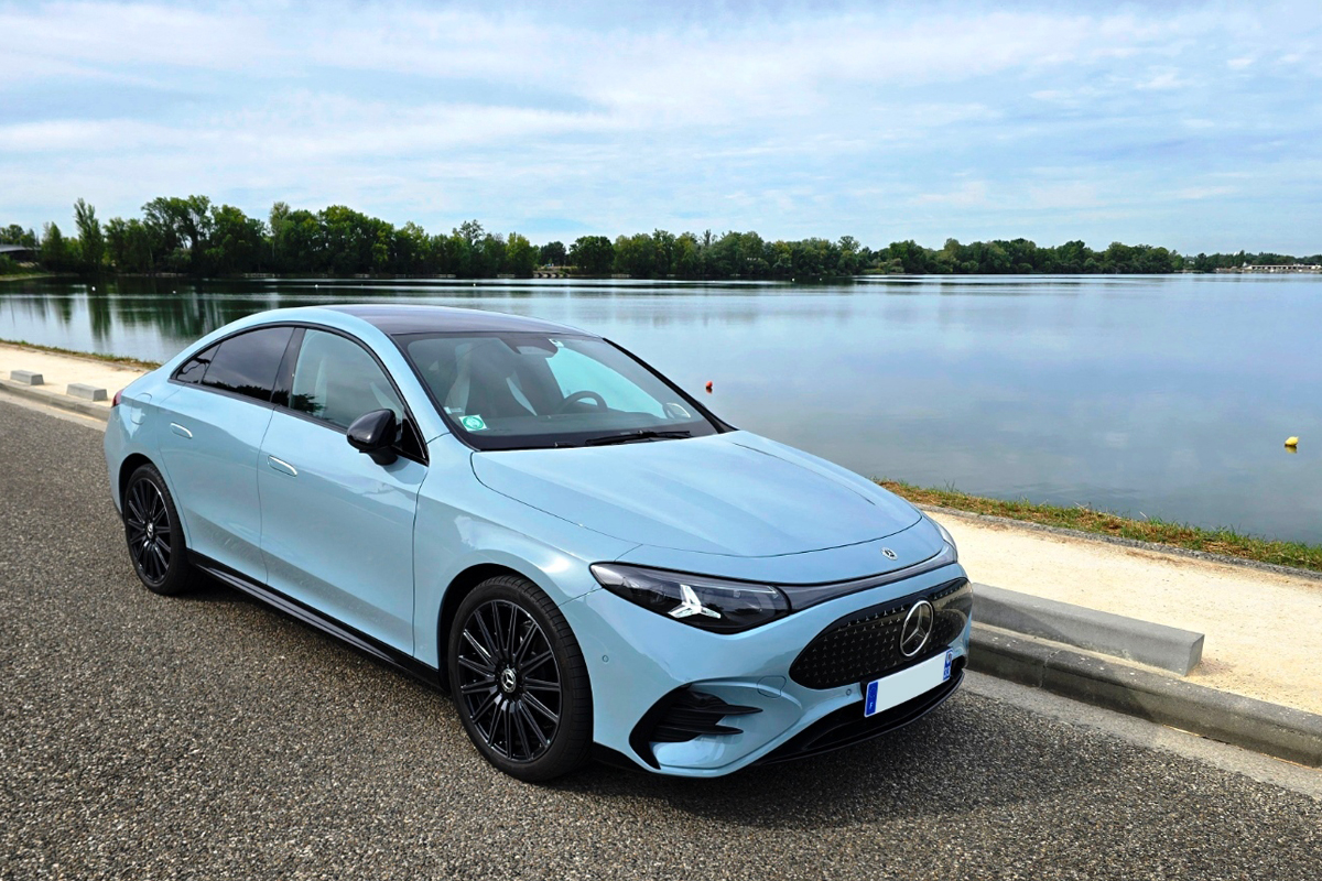 La Mercedes CLA 250+ de Gérard